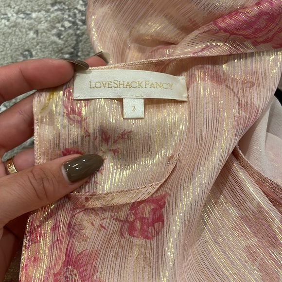 LoveShackFancy Floral Dress - Picture 3 of 5